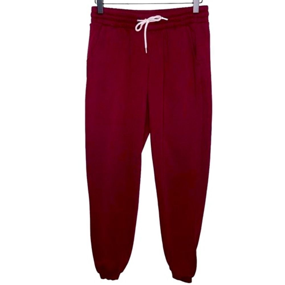 Old Navy Cotton Burgundy Sweat Pants Woman’s Size XS
